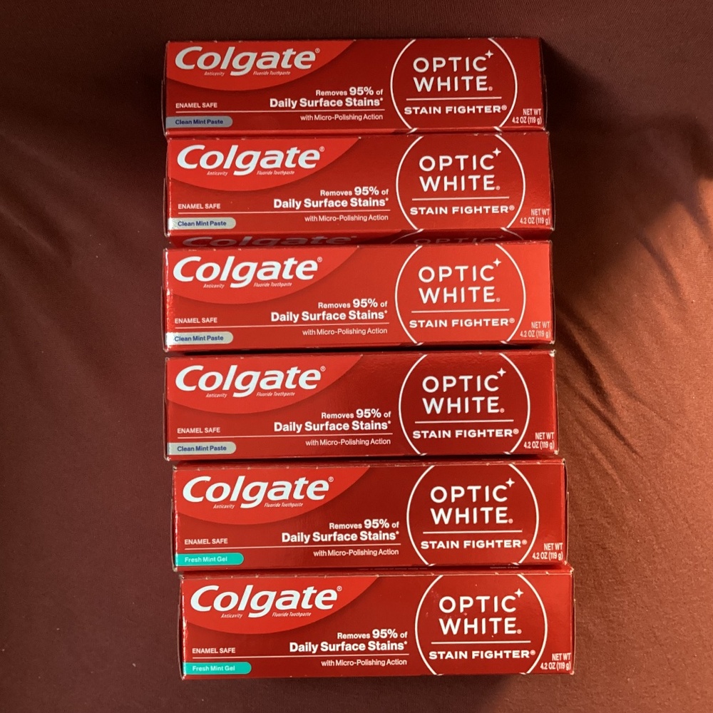 Colgate Optic White Stain Fighter Toothpaste 4.2 oz
